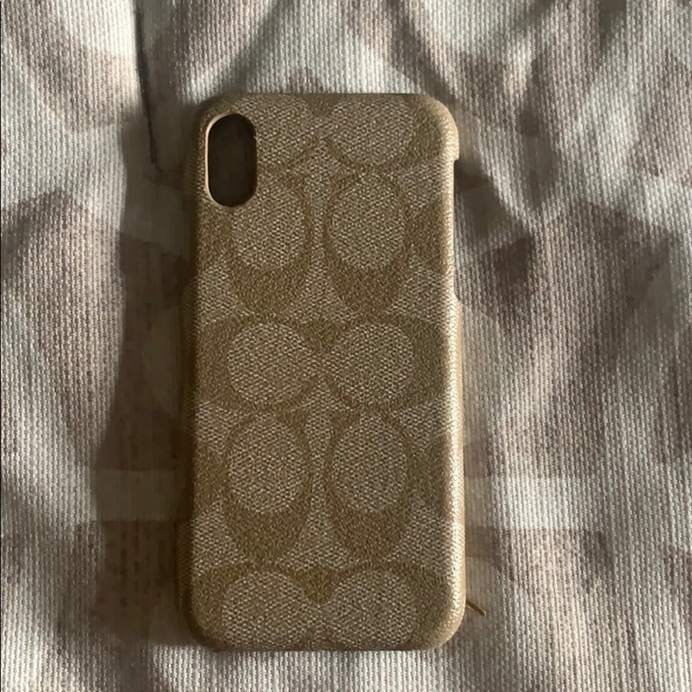 •MAKE OFFER•Coach Phone Case (IPhone X/XS)
